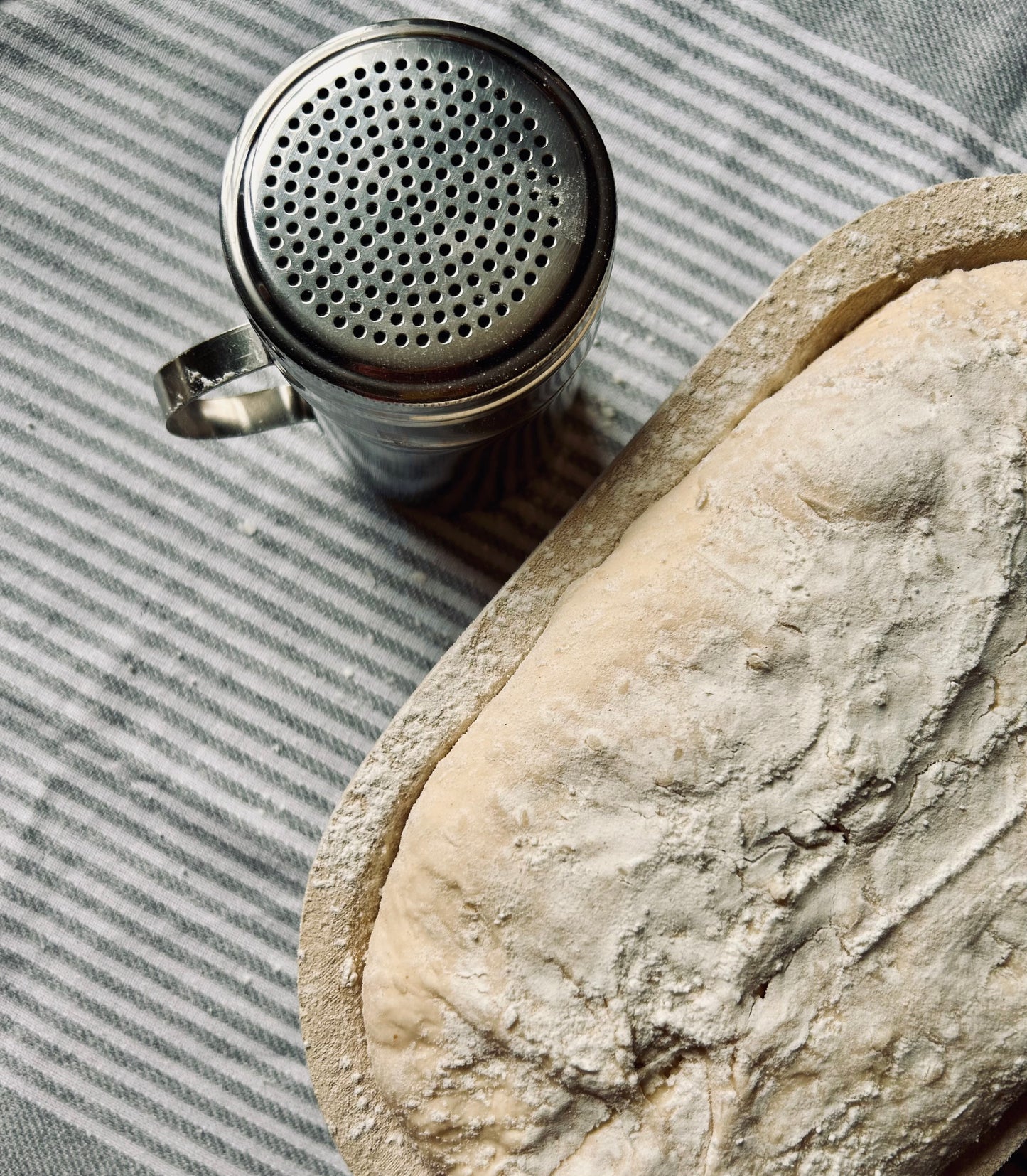 Handmade Banneton / Brotform made from Wood Pulp - 500g sourdough oval batard