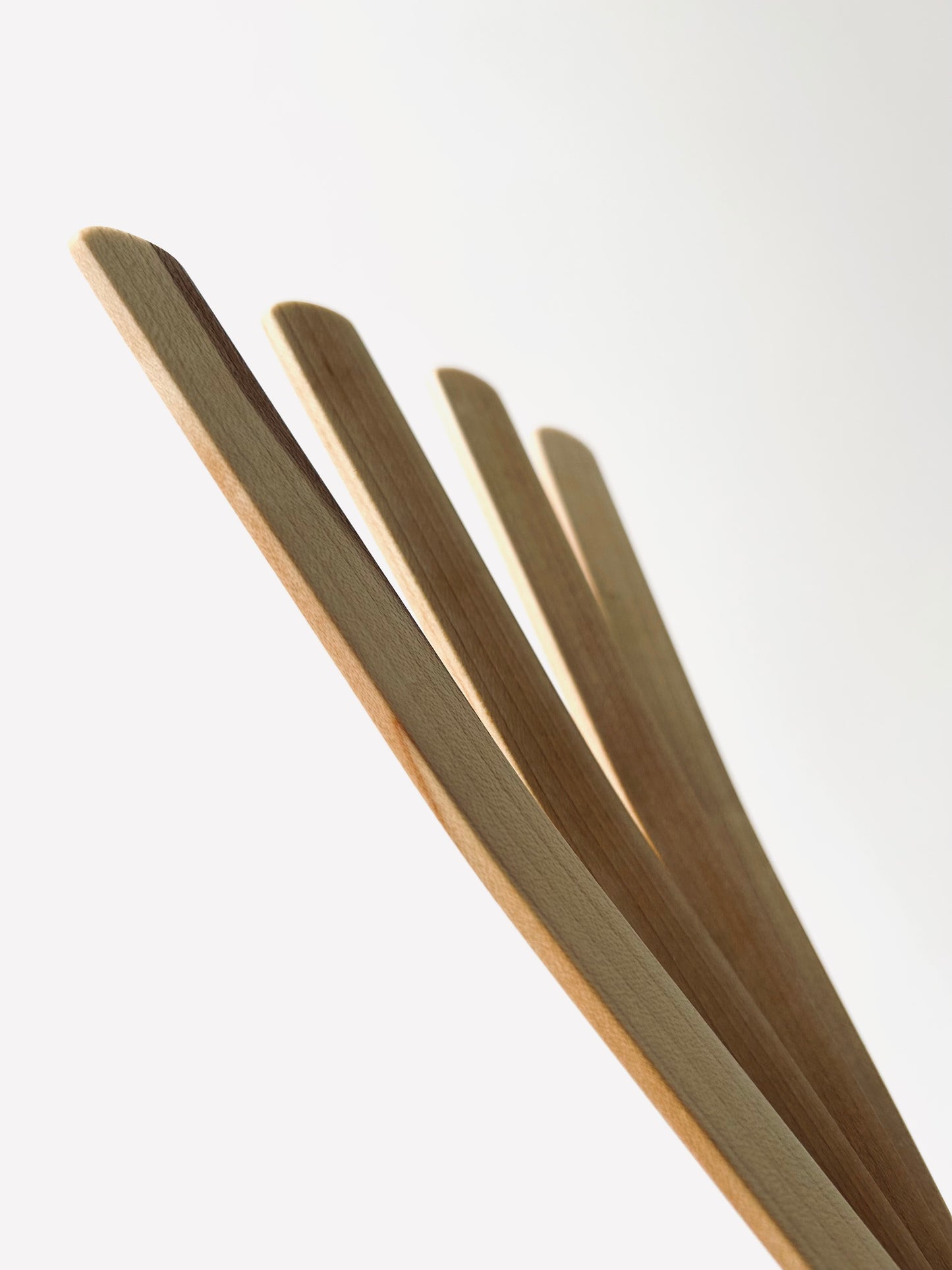 Handmade Sourdough Spurtle Spatula - handcrafted wooden mixer & scraper - made in Yorkshire!