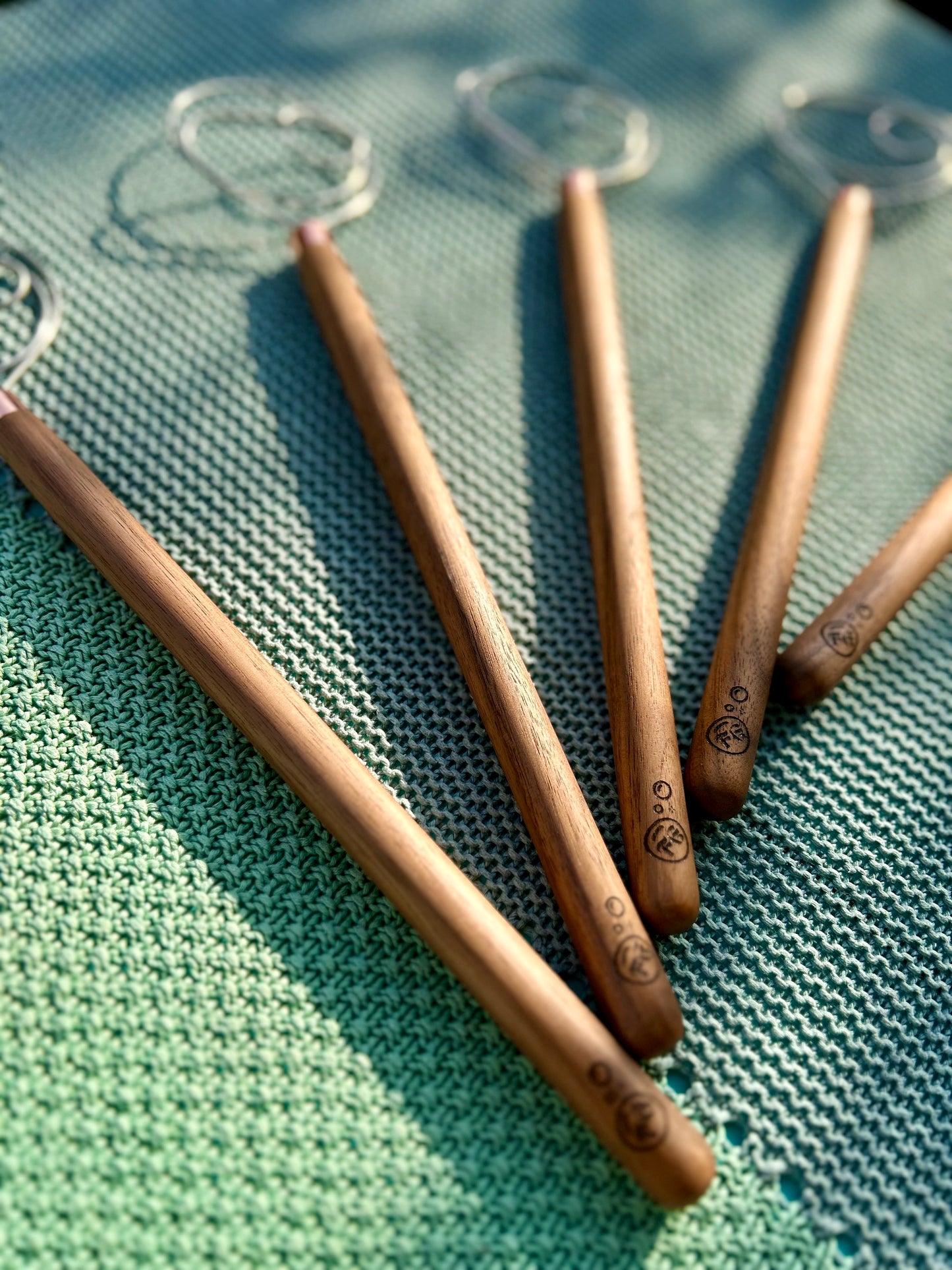 Handmade 3 Piece Wooden Baking Utensil Set - dough hook / whisk, spurtle spatula, and scraper / chopper