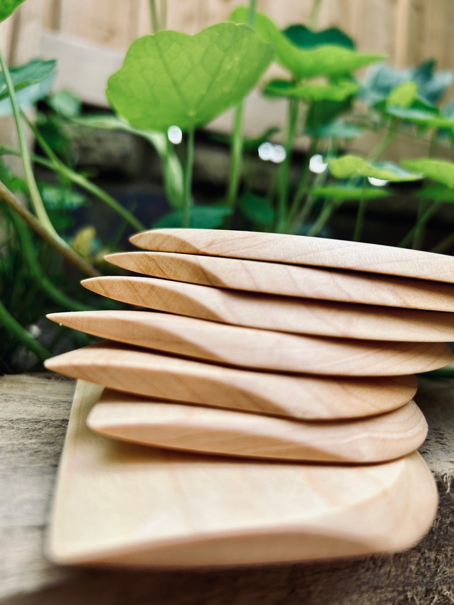 Handmade Bowl & Bench Scraper / Dough Chopper - Sourdough Tools - Made in England